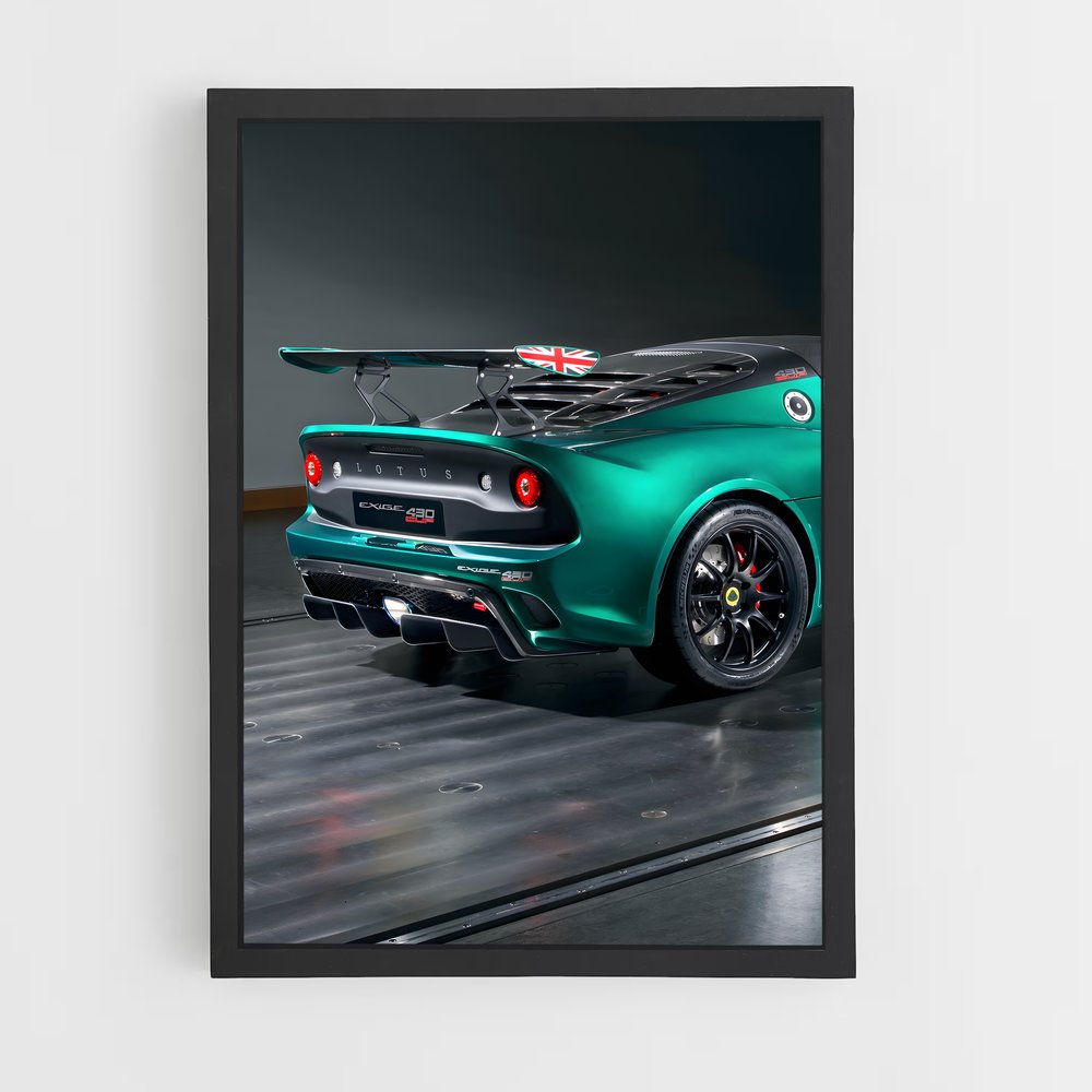 Poster Exige automobile – affiche Lotus (vue 2)
